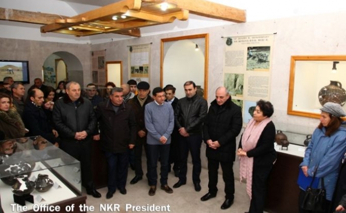 Президент  Бако Саакян отметил важность осуществления археологических раскопок в районе Нор Айкаджура