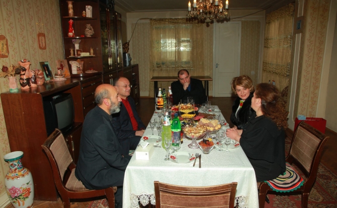 Armenian DM visits families of heroes killed for motherland's defense (Photos)
