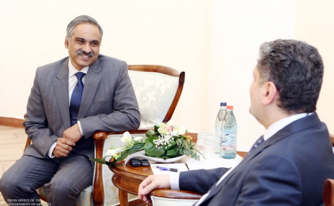 Посол: В настоящее время нет крупных индийских инвестиций в экономику Армении