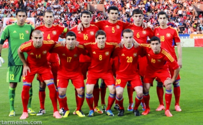 Armenia national football team to play 2 friendly matches in USA