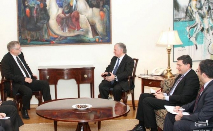 Նալբանդյանը ԵՄ հատուկ ներկայացուցչի հետ քննարկել է ԼՂ հիմնահարցը
