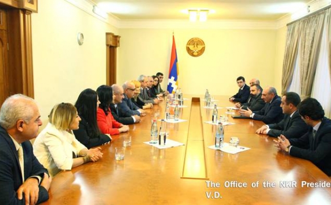 President Sahakyan received the delegation of the Armenian 
