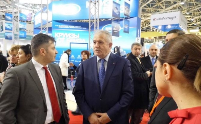 Ambassador tours Armenia stand at Moscow international tourism exhibition