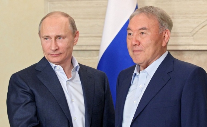 Путин и Назарбаев обсудили по телефону ситуацию в Нагорном Карабахе