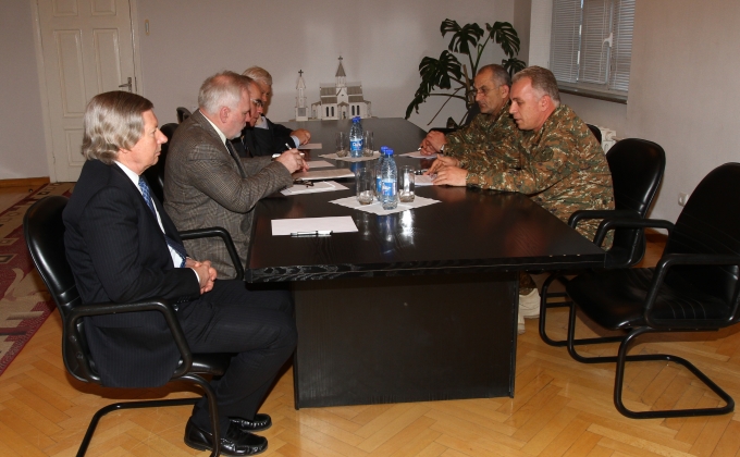 Karabakh Defense Minister presents evidence of Azerbaijani aggression to Minsk Group