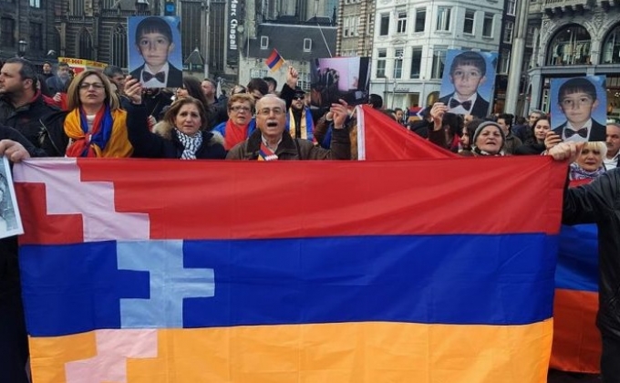Հոլանդահայերը պահանջել են դատապարտել Ադրբեջանի ագրեսիան Արցախի Հանրապետության դեմ