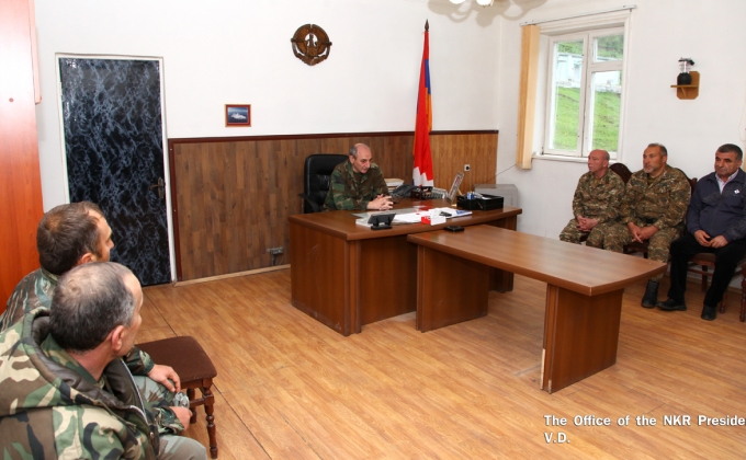 President Sahakyan gave concrete instructions in Martakert