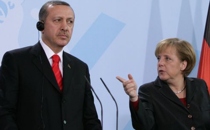 Erdogan, Merkel to discuss Armenian Genocide