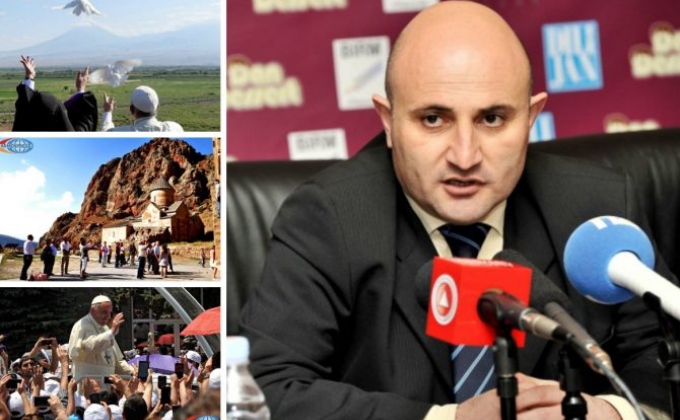 Визит Папы Римского может стимулировать религиозный туризм и паломничество в Армению