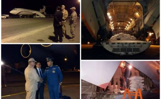 First aircraft carrying humanitarian aid from Armenia to Syria lands in Latakia