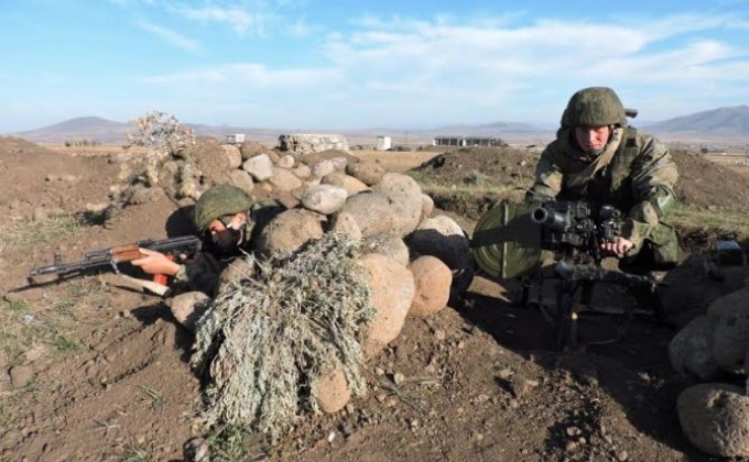 В Армении начались сборы с гранатометчиками российской военной базы