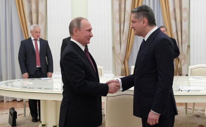 EEC Chairman Sargsyan presents certain proposals on deepening integration to Russia’s Putin