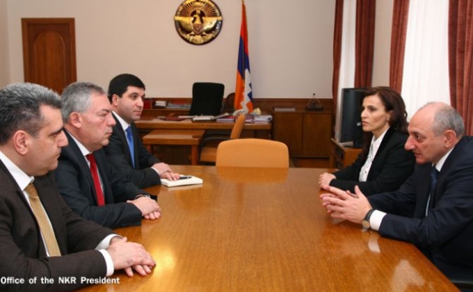 Бако Саакян принял председателя Кассационного суда Армении