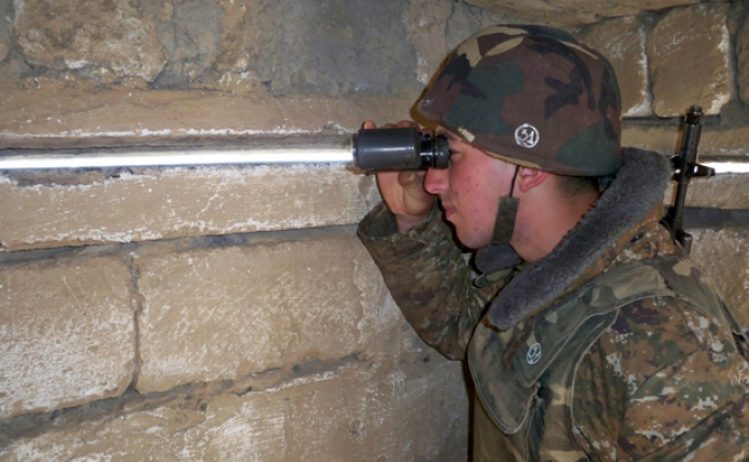 Azerbaijan fires “Istiglal”, “SVD” sniper rifles at Nagorno Karabakh line of contact