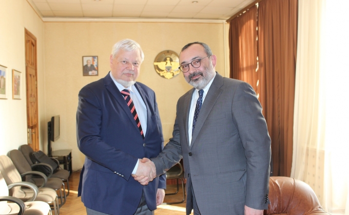 Artsakh FM receives Ambassador Andrzej Kasprzyk
