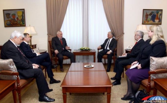  Edward Nalbandian held a meeting with OSCE Minsk Group Co-Chairs