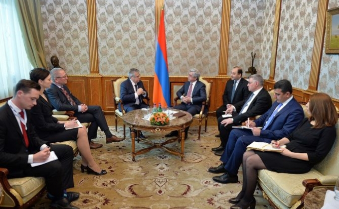 President Sargsyan receives delegation of OSCE short-term observation mission