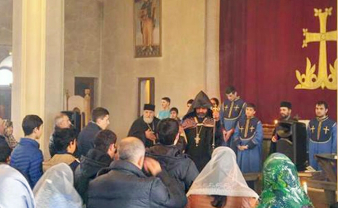 Requiem service offered in Javakhk in tribute to Armenian soldiers fallen in April war