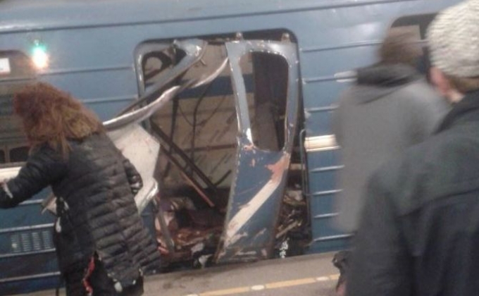 Explosion reported in St. Petersburg metro