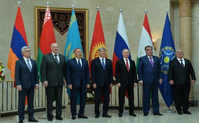 Президент Армении принял участие в неформальной встрече глав государств ОДКБ
