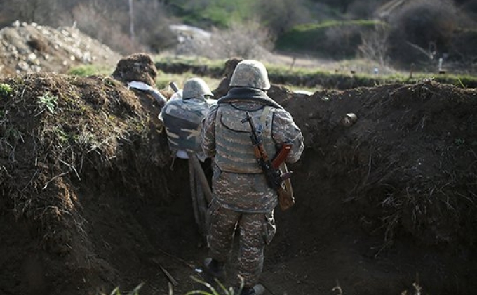 Շփման գծի բոլոր ուղղություններում ադրբեջանական զինուժը կիրառել է դիպուկահար հրացաններ