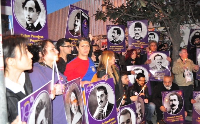 В Стамбуле помянут жертв Геноцида армян