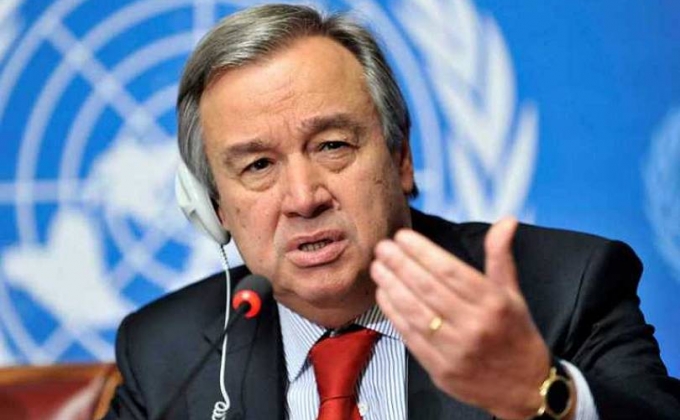 ՄԱԿ-ի գլխավոր քարտուղարը ողջունել Է Աստանայում Սիրիայի շուրջ ձեռք բերված համաձայնությունները