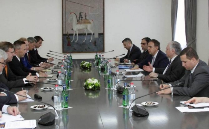 Эдвард Налбандян и европейские посланники обсудили вопросы по сотрудничеству Армения-ЕС