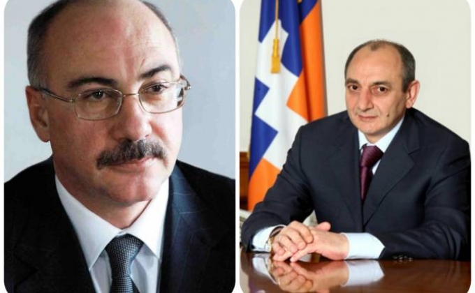 Bako Sahakyan sent congratulatory letter to the NKR second President Arkady Ghoukasyan in connection with the 60th birthday anniversary