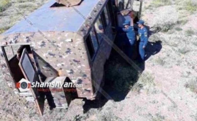 Трое пострадавших в ДТП с участием автобуса Минобороны Армении будут доставлены в Ереван