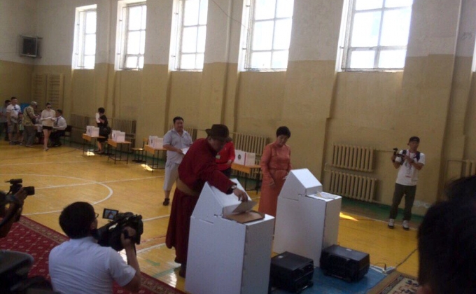 Մոնղոլիայի նախագահական ընտրությունների երկրորդ փուլը կկայանա հուլիսի 9-ին
