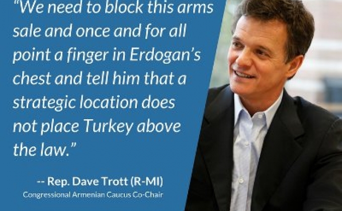 ԱՄՆ Կոնգրեսում կքննարկեն Թուրքիային զենքի վաճառքի արգելքի մասին առաջարկը