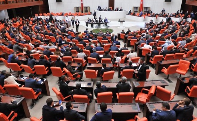Թուրքիայի խորհրդարանում ընդդիմությունը բողոքի ակցիա է անցկացնում