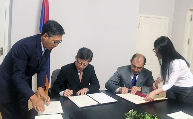 Армения и Китай парафировали новое соглашение о воздушном сообщении