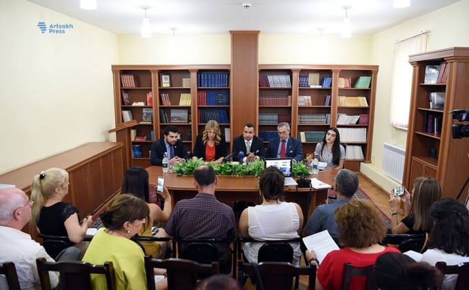 Canadian Members of Parliament made a press conference in Stepanakert