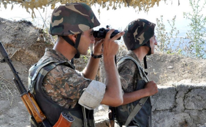 Մեկ շաբաթում Ադրբեջանի զինուժը հայկական դիրքերի ուղղությամբ արձակել է ավելի քան 2200 կրակոց. Արցախի ՊԲ