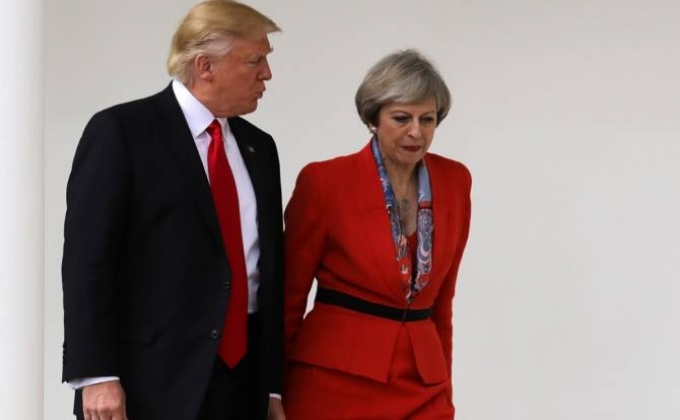 Trump, UK's May agree that China must do more on North Korea crisis