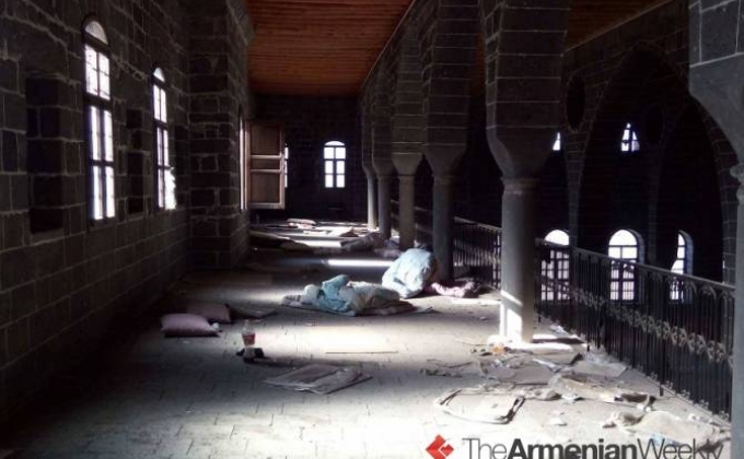 Դիարբեքիրի Սուրբ Կիրակոս հայկական եկեղեցին անմխիթար վիճակում է հայտնվել