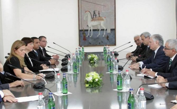Глава МИД Армении и парламентарии Израиля обсудили вопросы двустороннего сотрудничества