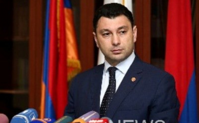 Вице-спикер парламента Армении отбыл в Санкт-Петербург