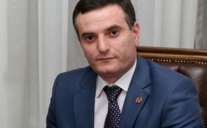 Делегация во главе с замминистра обороны Армении отбыла в Таджикистан