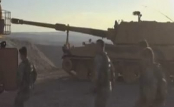 Турецкие военные и бронетехника вошли в Сирию