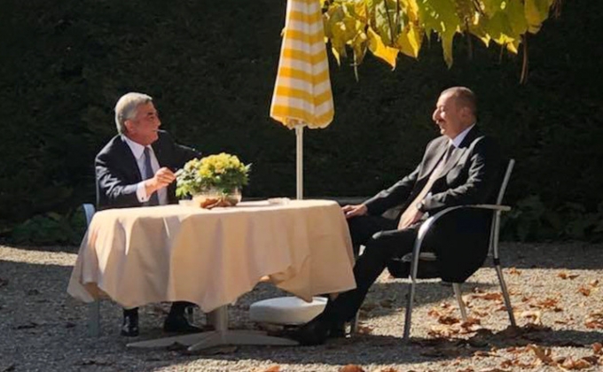 В Женеве проходит встреча Саргсян-Алиев тет-а-тет