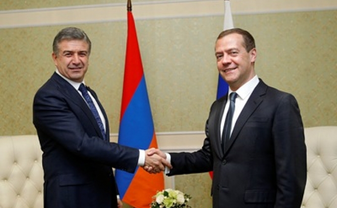 Главы правительств России и Армении обсудят широкий круг вопросов торгово-экономического сотрудничества