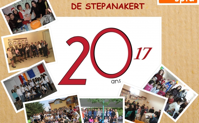 French-speaking club operating in Stepanakert celebrated the 20th anniversary of its activity