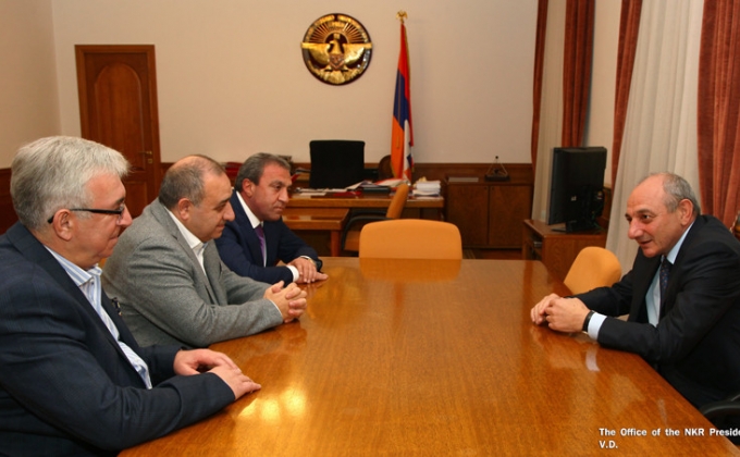  Meeting with Russian businessmen of Armenian origin