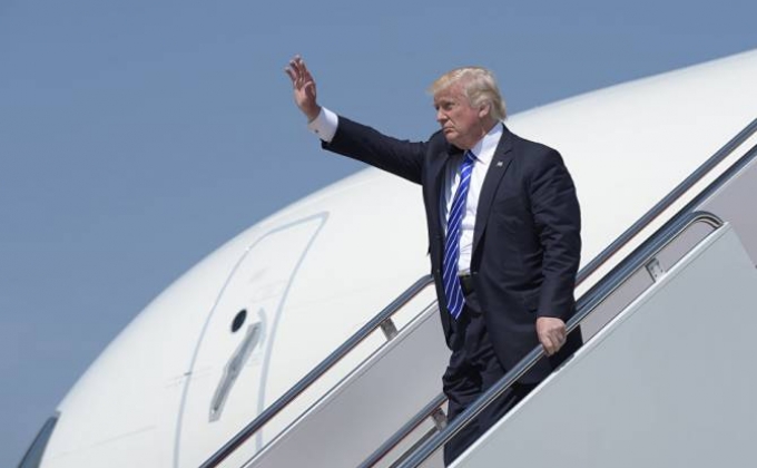 US President arrives in S. Korea for 2-day visit