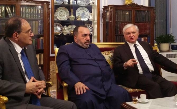 FM Nalbandian visits Armenian Patriarchate of Jerusalem