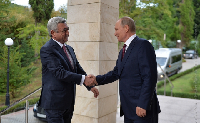 Serzh Sargsyan to pay working visit to Russia
