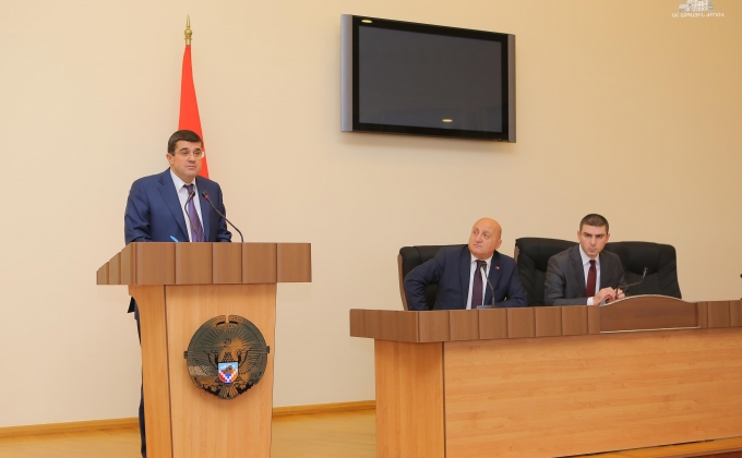 2018 State Budget draft presented to Artsakh Parliament
